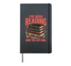 I've Been Reading Since The Late 1900s Hardcover Journal, Black