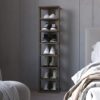 Ivonny 7-Tier Tall Vertical Shoe Rack, Freestanding Organizer with Open