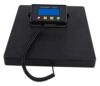IVQAPP Digital Commercial Food Meat Weight Scale Electric Heavy Duty Large Capacity Postal Industrial Commercial Shop Kitchenscales with Big LCD Display 930 (Color : Black Size : 300Kg)