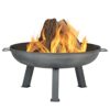 IVQAPP Outdoor Brazier Outdoor Brazier Heater Bonfire Stove Wood Brazier Wood Stove Courtyard Beautiful and Practical (Color : Black, Size : One size) (Black One Size)