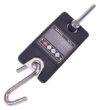 IVQAPP Precision Digital Crane Scale Heavy Duty Compact Hanging Aluminum High-precision Hanging Portable Small Electronic Hook (Color : Black)