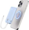 iWALK Magnetic Power Bank 10000mAh, 30W Wireless Portable Charger with Fast Charging USB-C Cable,Qi2 Certified 15W Battery Pack with LED Display for iPhone 17/16/16 Pro/15/14/13 Series, Samsung Galaxy