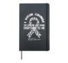 I Wear Orange For Someone Who Means Everything To Me ADHD Hardcover Journal, Black