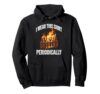 I Wear This Shirt Periodically Chemistry Pun Pullover Hoodie
