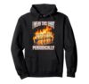 I Wear This Shirt Periodically Funny Chemistry Pullover Hoodie