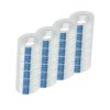 JACMD 24 Rolls Clear Transparent Tape Refills, 3/4 x 1000 inches