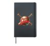 Jake Baseball Custom Name Hardcover Journal, Black