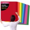 Jaloro 40 Sheets 22x28 Inch Large Poster Board, Assorted Neon Color Bulk Pack, 10 Pt. Thickness Color Poster Board Paper for Projects, Signs, Displays, Posterboard Multipack