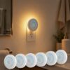 Jandcase Air Purifier,Air Ionizers Negative Ion Technology with Night Light