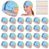 Janmercy Brain Hat for Teaching Human Anatomy Learning,24 Set,Blue