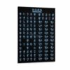Japanese Alphabet Poster Hiragana And Katakana Chart Wall Art (6)
