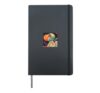 Japanese Astronaut Planet Outerspace Exploration Japan Hardcover Journal, Black