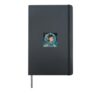 Japanese Astronaut Planet Outerspace Exploration Japan Hardcover Journal, Black
