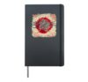 Japanese Dragon Writing Karate Shotokan Martial Arts Sun Hardcover Journal, Black