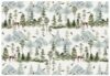 JarThenaAMCS 60 Sheets Christmas Tissue Paper, Forest Reindeer, 14 x 20 in