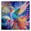 JATOK Diamond Art Kits for Adults, Hummingbird, Special-Shaped Gems
