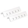 Jauarta Aluminum LShaped Beam Bracket for Tetrixrobotics Robot, Rust