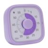 Jauarta Visual Countdown Timer, 60-Minute Classroom Timer (Purple)