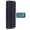 Jeanoko 20W Efficient Black Solar Panel with MPPT Controller for RV Home