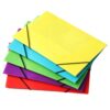 Jenivaint File Folder,5 PackPlastic Document Folders with Elastic Band,