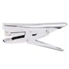 Jenivaint Hand Held Stapler, Metal Portable Desktop Stapler with Ergonomic