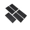 Jenivaint Panel, ETFE Monocrystalline Silicon Solar Charging Panel, Portable Weatherproof Charger for Small Electronics, Compact 6.9 X 3.1in for Camping Hiking Travel