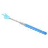 Jenivaint Retractable Teaching Pointer, Stainless Steel Telescopic Hand Pointer with Finger Reading Design, 17cm to 55cm Classroom Learning Tool for Teachers Students Home Study