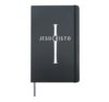 Jesucristo Cross God Jesus Spanish Christian Men Women Kids Hardcover Journal, Black