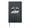 Jesus in ASL Christian American Sign Language Hardcover Journal, Black