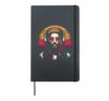 Jesus Reggae Music Lover - Funny Christian Religious Rasta Hardcover Journal, Black