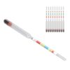 Jiawu 10Pcs Wine Making Meter Set Accurate Hydrometer for Home Brewing and Beer Testing in Various Environments