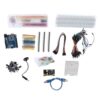 Jiawu 830 Hole Breadboard Kit Durable Development Board Module Kit for R3 Electronics Learning Plastic Material Perfect for Home and School