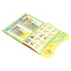 Jiawu Arabic Interactive Sound Book for Kids - Educational Learning Toy with Pen, Bilingual English & Spanish Words, Songs, Early Reading Skills for Boys Girls Ages 3+