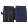 Jiawu ETFE Solar Charger with USB Type C Outputs for Hiking and Backpacking, Lightweight and