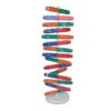 Jiawu Human DNA Model Toy, Colorful Double Spiral Assemble Kit for Educational Fun and Science Learning for Kids, PVC, 1 Unit
