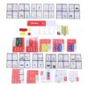 Jiawu Pocket Classroom Math Calendar Chart Multi Functional Educational Tool for Homeschool Preschool 40 Cards