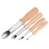 Jiawu Pottery Clay Tools Set with 4 Round Hole Cutters for Sculpting and Drilling, Ideal for Art Studios and Professional Potters