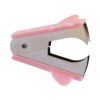 Jiawu Remover Heavy Duty Ergonomic Puller for Office Finance Departments Compact Metal Tool (Pink)