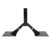 Jiawu Wind Vane Roof Mount Sturdy Carbon Steel Weather Vane Bracket for Installing Weathervane Flagpole on Rooftop