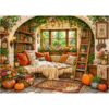 Jigsaw Puzzles 1000 Pieces for Adults, Cozy Autumn Reading Nook