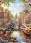 Jigsaw Puzzles for Adults 1000 Piece Puzzle for Adults 1000 Pieces Puzzle 1000 Pieces-Charming Amsterdam