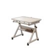 Jigsaw Puzzle Table with Legs & Cover, 1500 Piece Tilting Puzzle Easel with Adjustable Height, Metal Rolling Puzzle Table with Felt, Wheels, Cover, Storage Drawer for Adults (White)