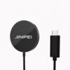JINPEI 25W Magnetic Wireless Charger Stand, Qi2-Certified for iPhone 17/17/17 Pro/17 Pro Max/15/14/13, Galaxy S23 S22 S21(No AC Adapter) JWC-020B
