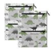 J JOYSAY Dinosaurs Pencil Pouch for 3 Ring Binder Pencil Holder