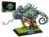 JMBricklayer Adult Building Sets Mechanical Chameleon 70124, Cool Rainforest Animals Collectible Display Model with Base, Creative Design Building Toys Gifts for Adults Men Boys Girls 14+
