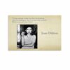 Joan Didion Writer Motivational Quote Poster 2