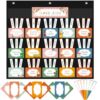 Jobs Pocket Chart for Classroom with 69 Cards - Teacher Helping Hands Pocket Chart for Class Jobs Bulletin Board, Must Have for Kindergarten Preschool Elementary Classroom Decor