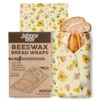 Johnny Boy Brands Beeswax Bread Wrap, Extra Large, 19 x 55 Inch, 7.25 Sq Ft, Reusable, for Bread, Bowls and Food Storage