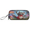 Joisal Raccoon Holding Guitar Pencil Pouch for Art and Drawing