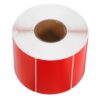 jojofuny Red Thermal Self-Adhesive Labels 75x50mm 1000 Sheets Heat-Sensitive Paper Compatible with Label Printers for Offices and Garage Sale Tags Printing and Compact Design